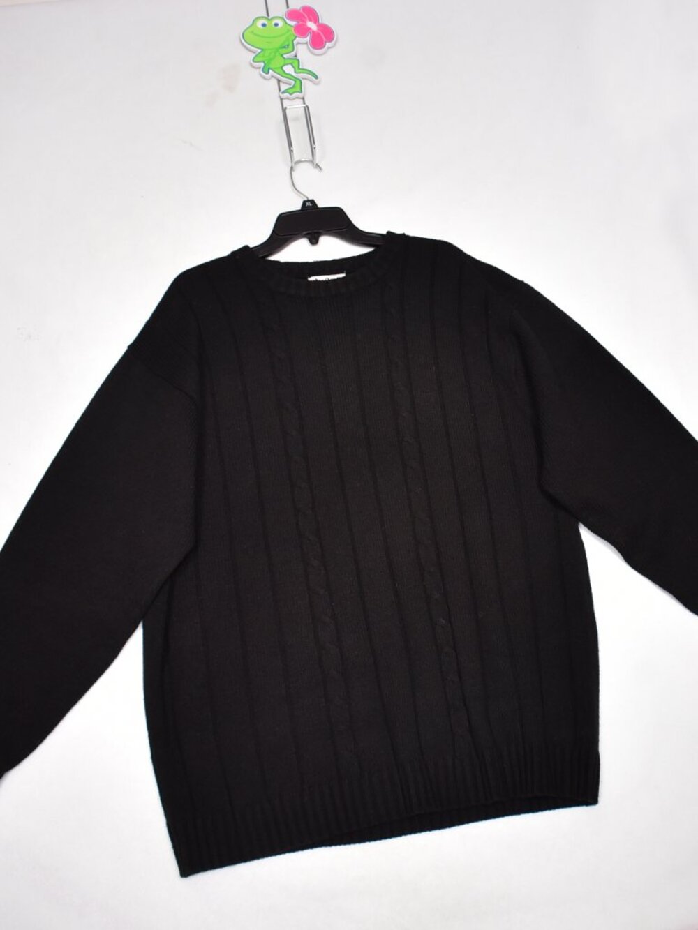 Ron Chereskin Vintage Men's Black Sweater XL